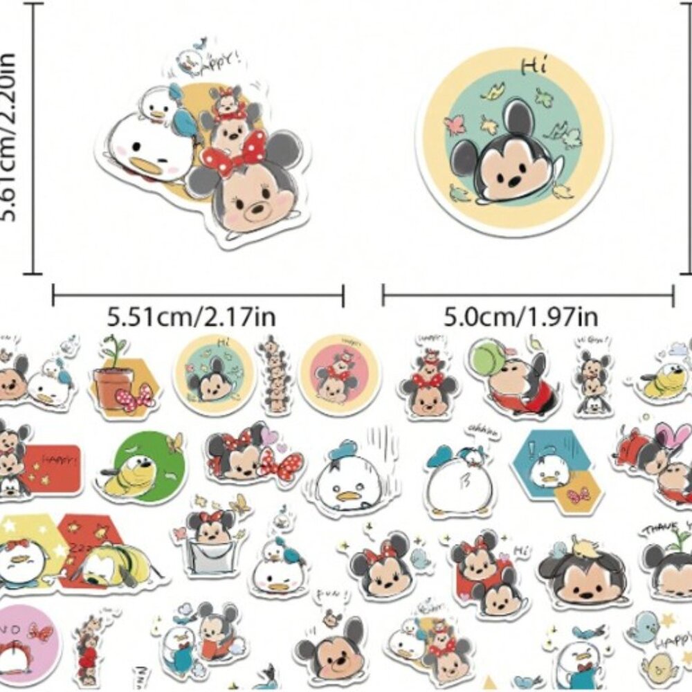 DISNEY Tsum Tsum Stickers (20‎ Piece) SO SO SO CUTE! - Picture 8 of 13